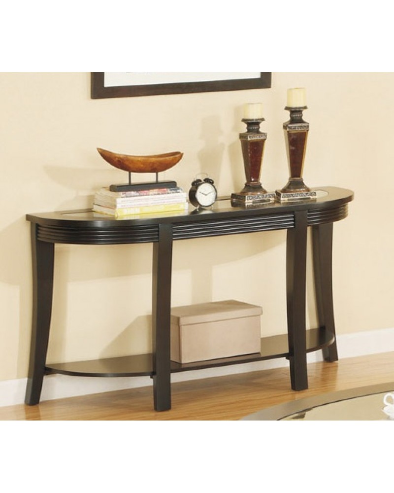 Oval Coffee Table Set, Matching Console and End Tables Console Table