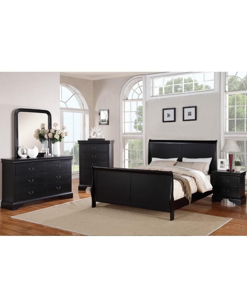 F9230CK Cal King Sleigh Bed